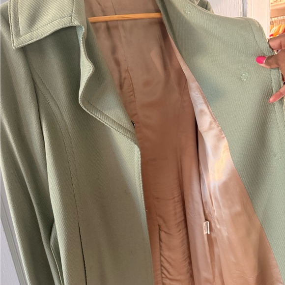 United Colors Of Benetton Olive Green Coat - Picture 6 of 9